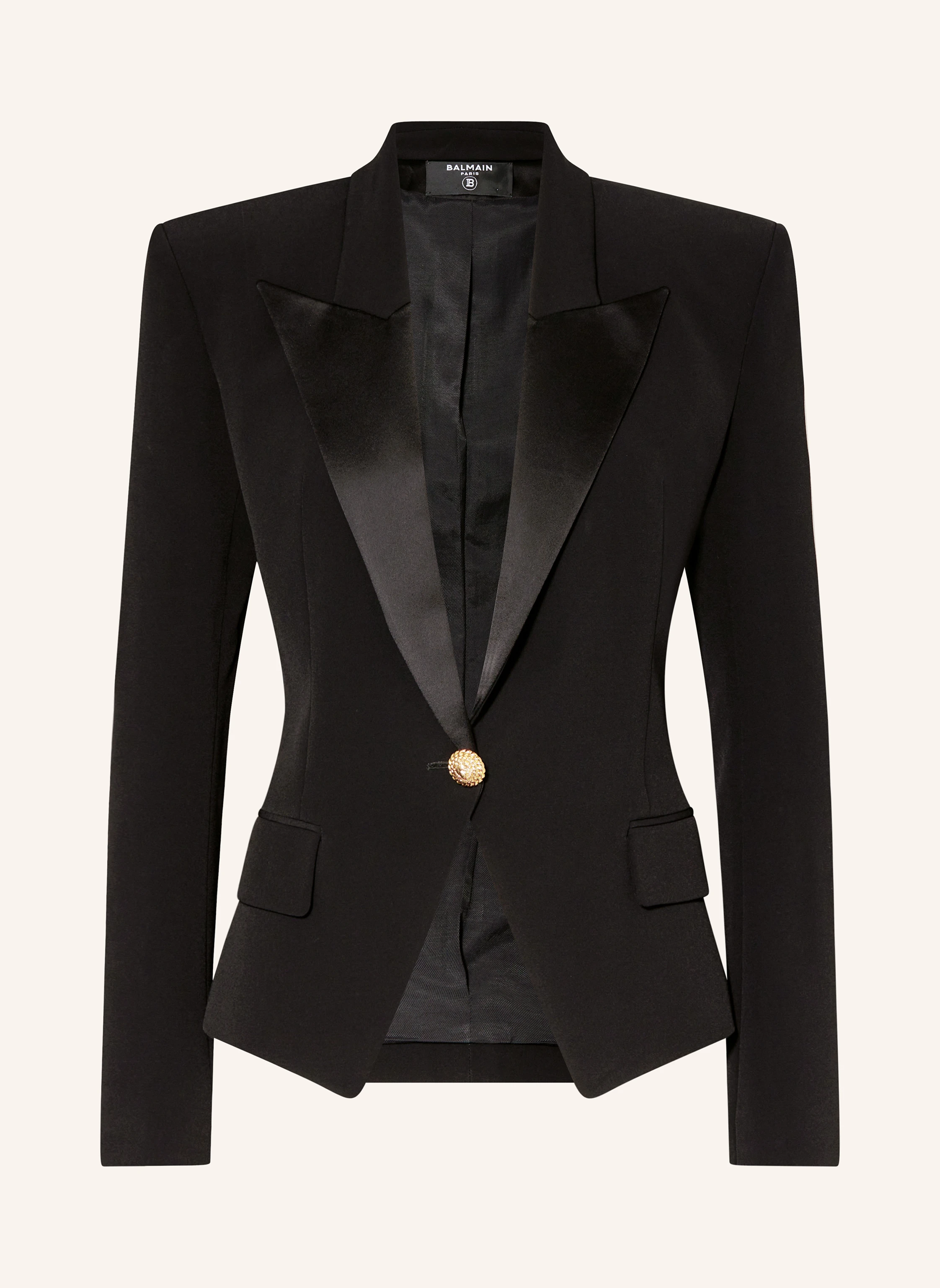 BALMAIN Blazer im Materialmix