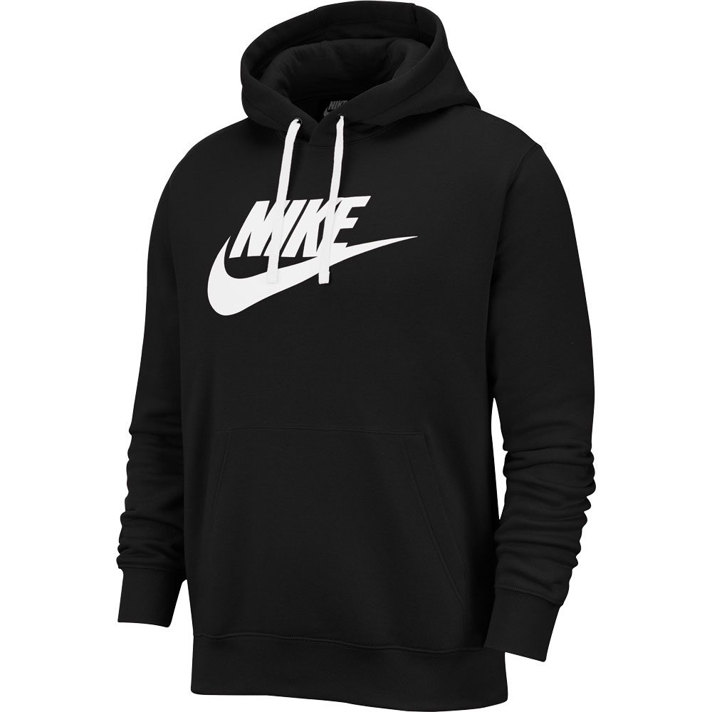 Nike Sportswear Club Graphic Sweatshirt Herren schwarz