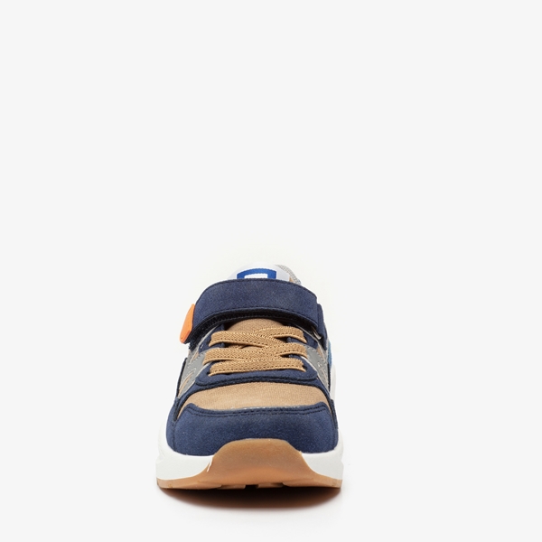 Blue Box jongens sneakers met blauw/oranje details