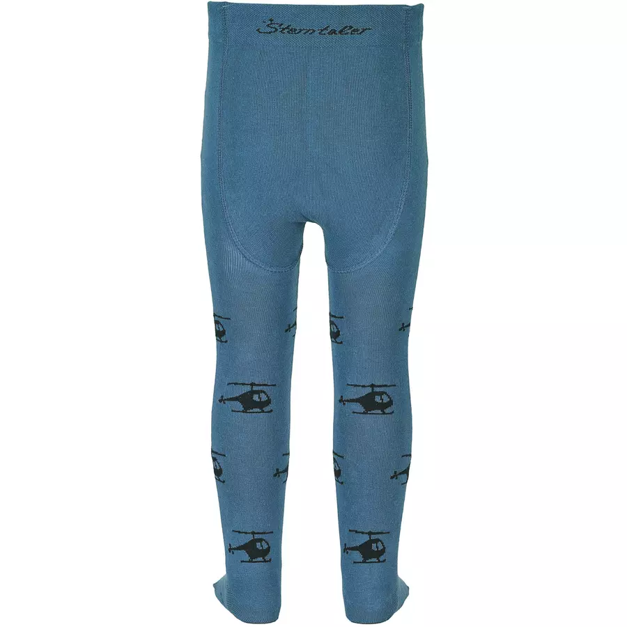 Sterntaler Strumpfhose Hubschrauber mittelblau