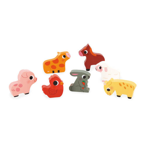 Chunky puzzle à la ferme - JANOD
