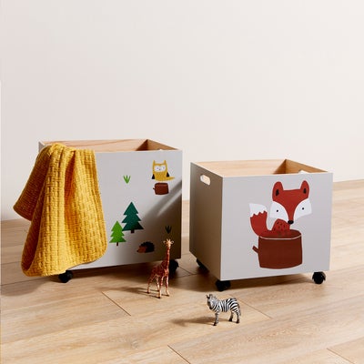 Cloudberry Castle Oppbevaringskasser 2-pack Skog