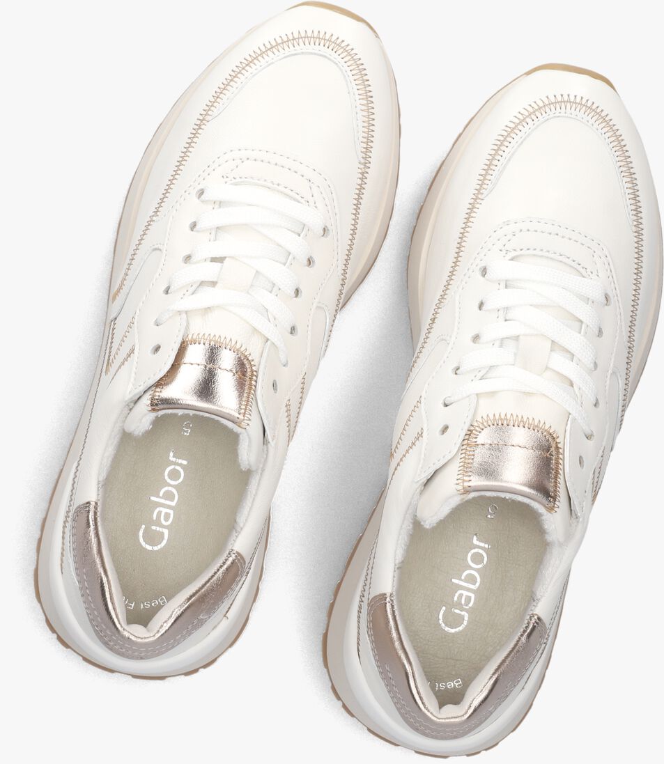 witte gabor lage sneakers 491
