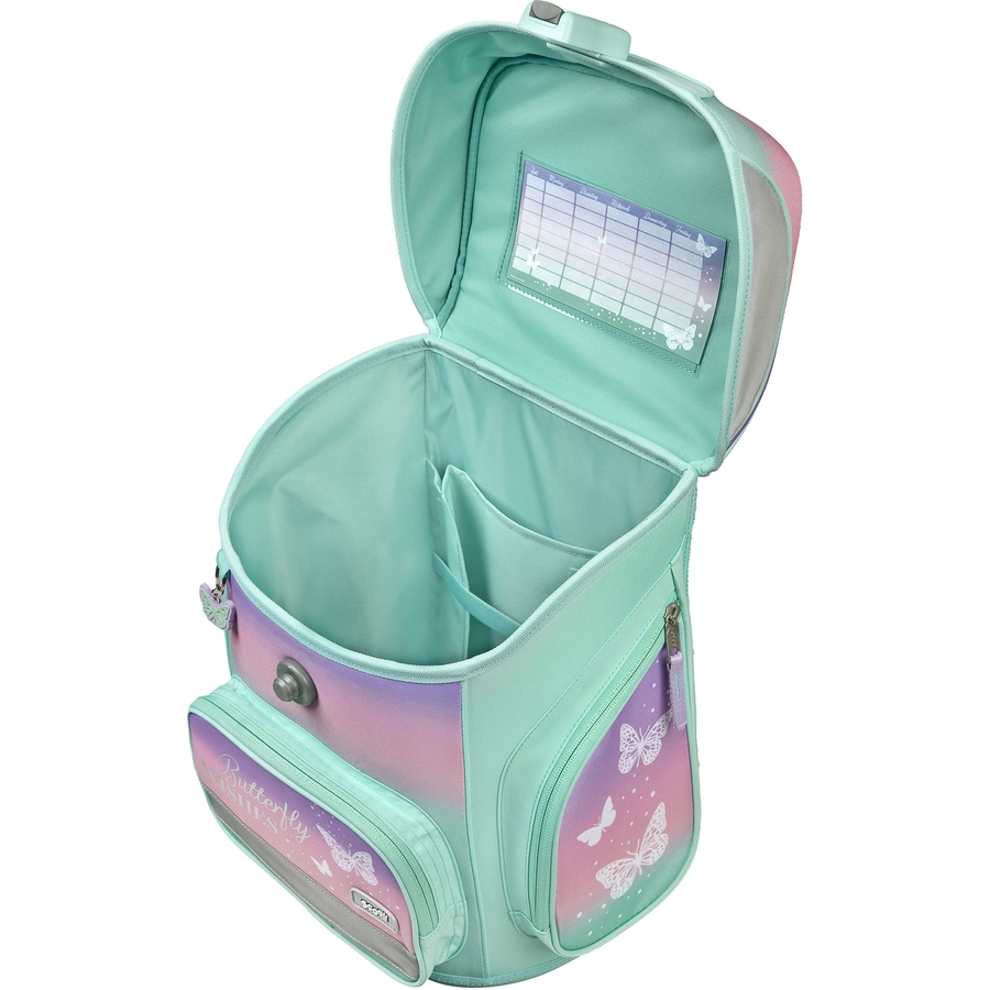 Scooli EasyFit Schulranzen - Set Butterfly Wishes