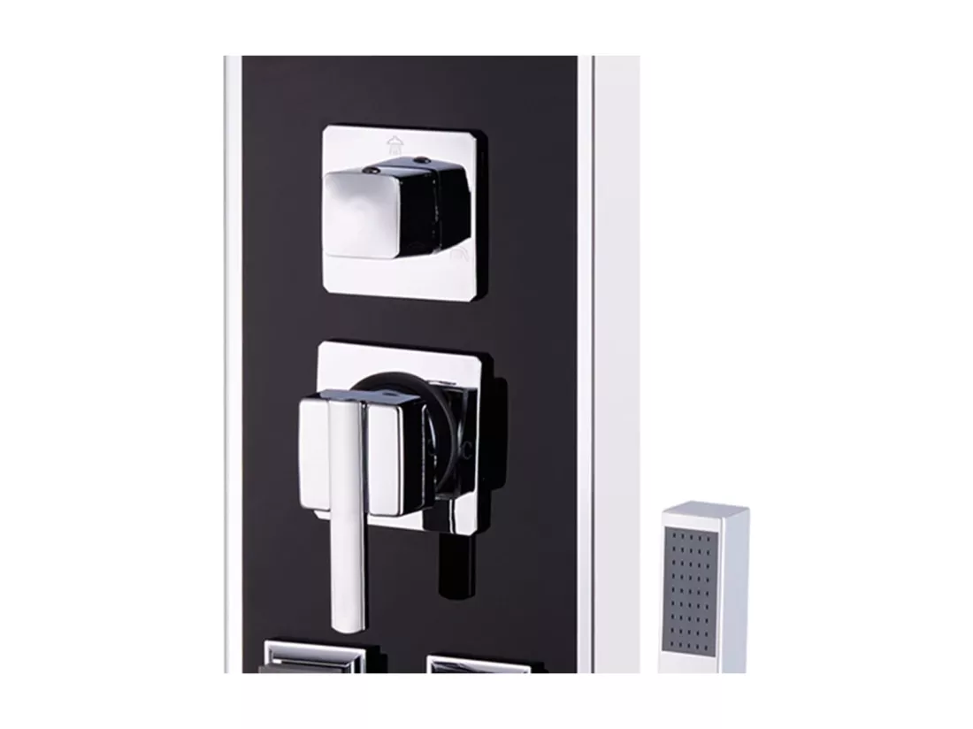 Panneau de douche pomme argenté 18 x 42.1 x 120 cm 02_0003432