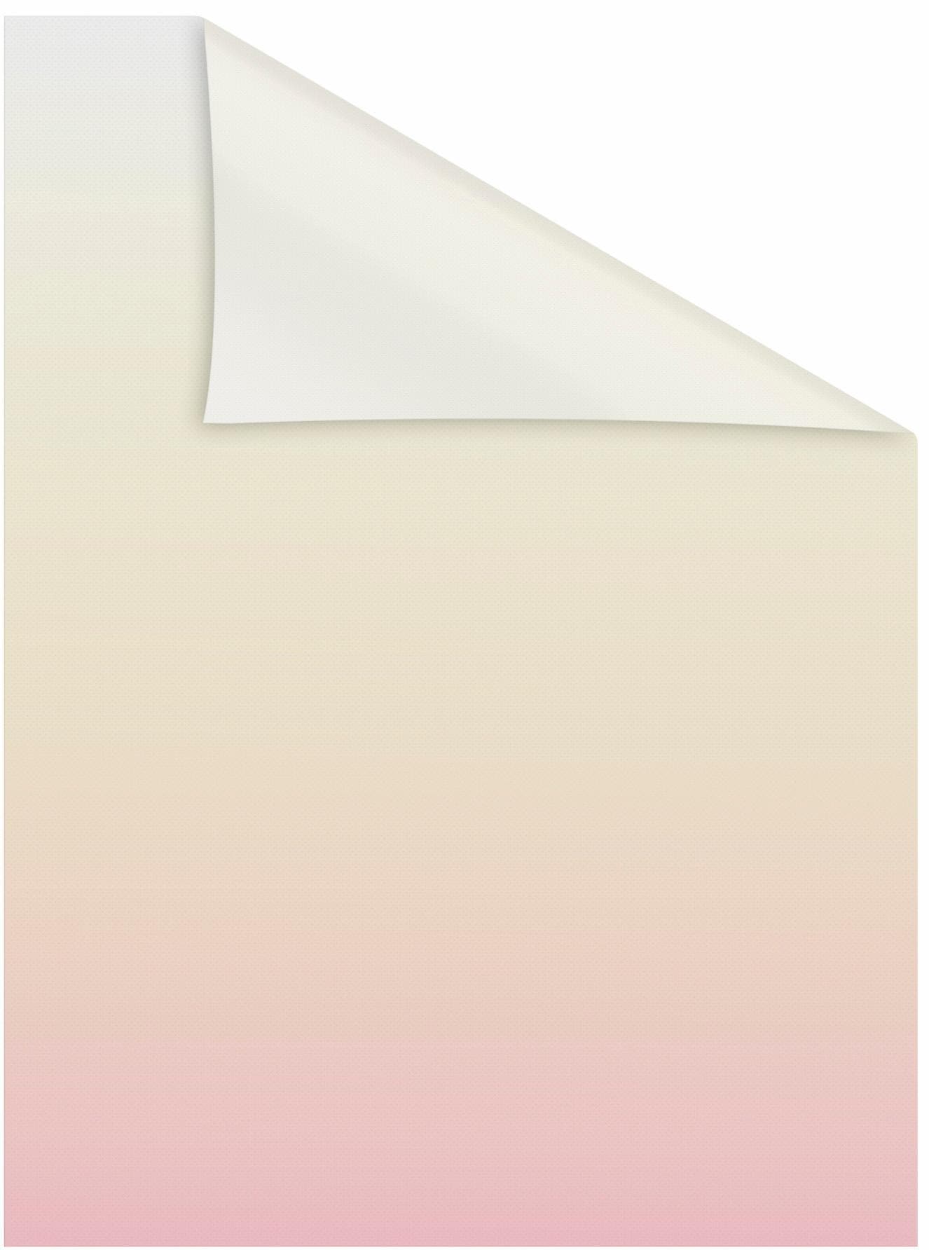 LICHTBLICK ORIGINAL Fensterfolie »Ombre Rosa« 1 Stk. blickdicht strukturiert Klebepunkte selbstklebend, Sichtschutz
