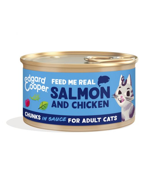 Edgard&Cooper Adult Chunks 85 g - Kattenvoer