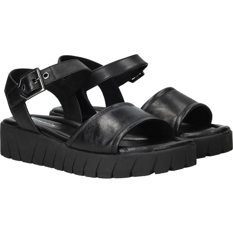 Tamaris Sandalen Zwart Dames