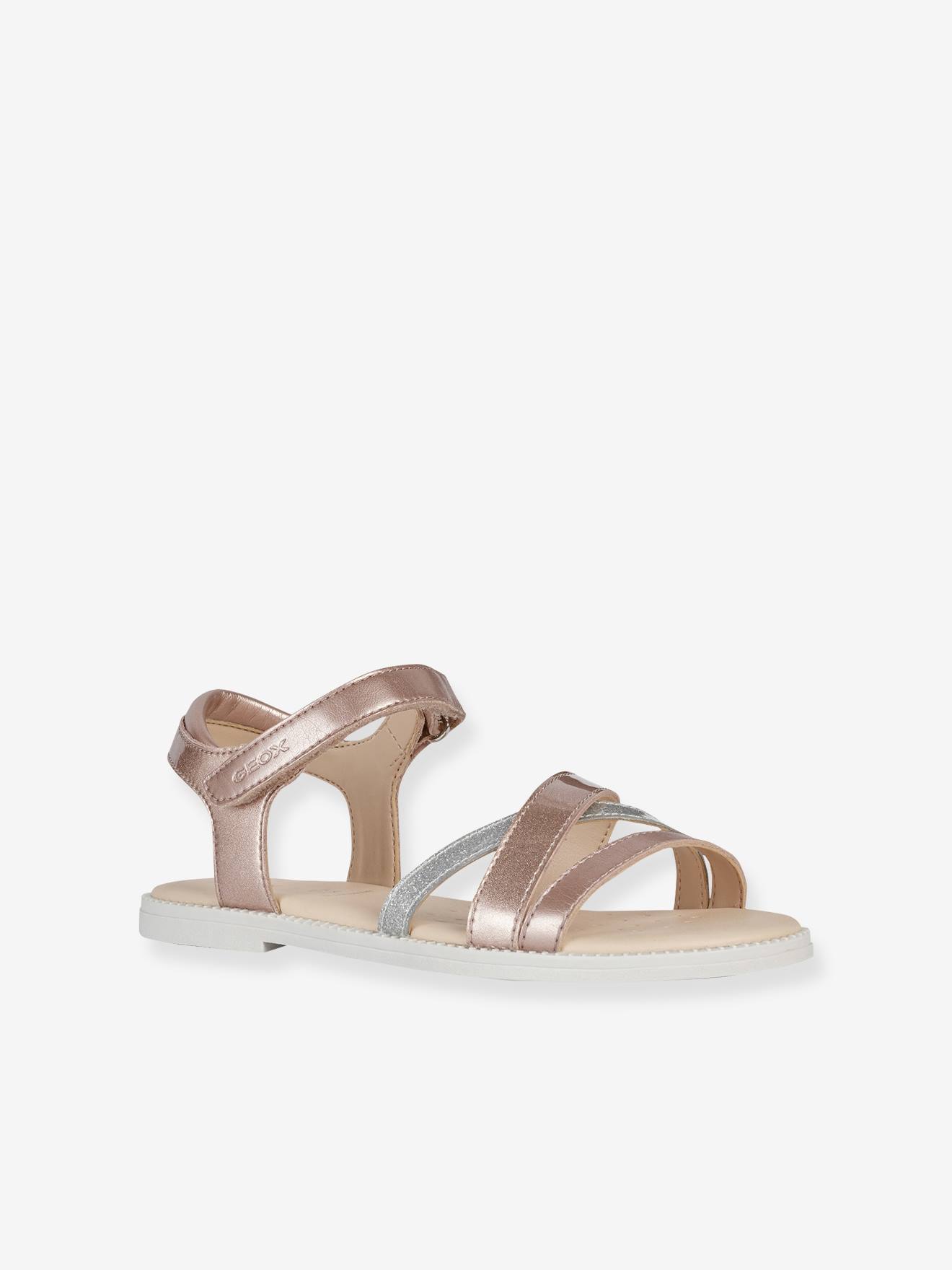 Sandálias Karly GD GEOX® rosa claro lisas