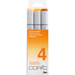 Marqueur sketch, kit de 3 'Color Fusion 4'