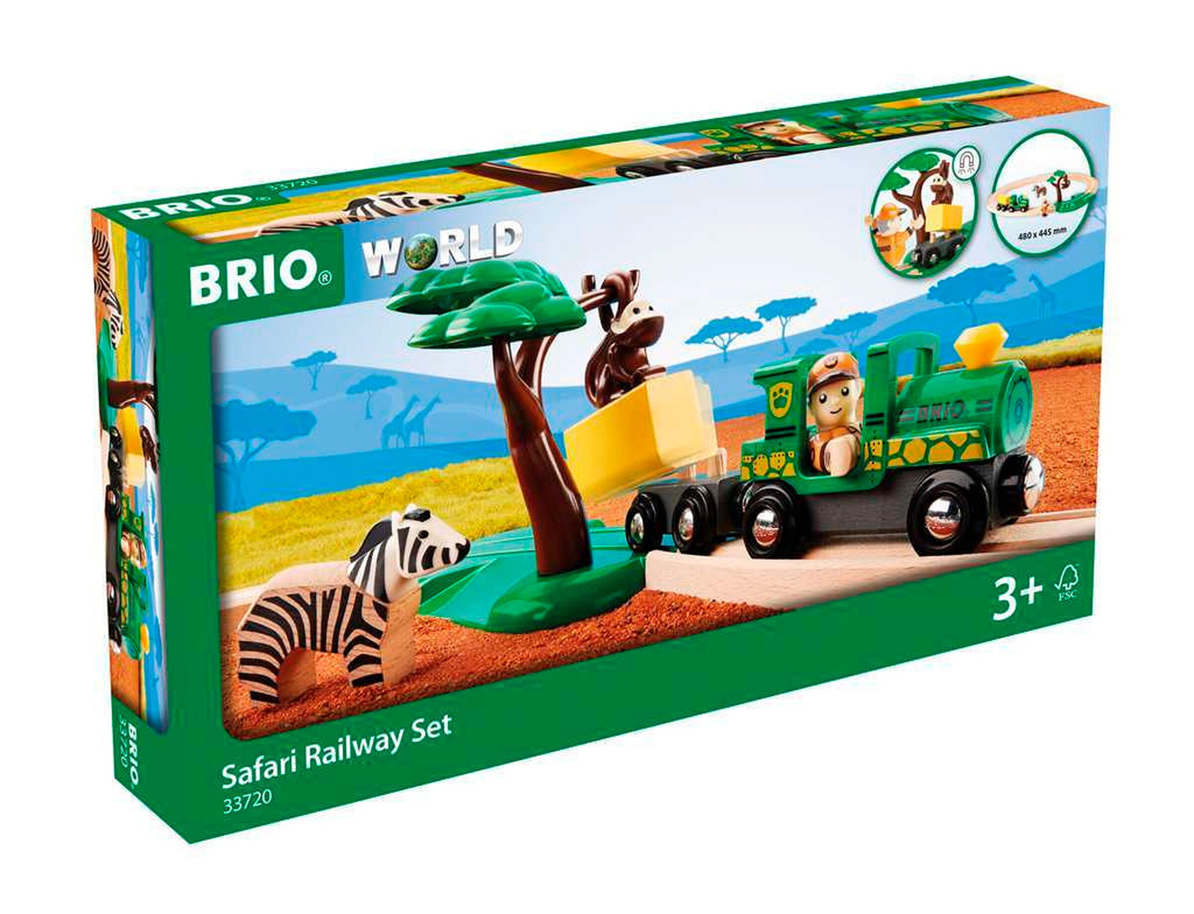 BRIO Safari Bahn Set