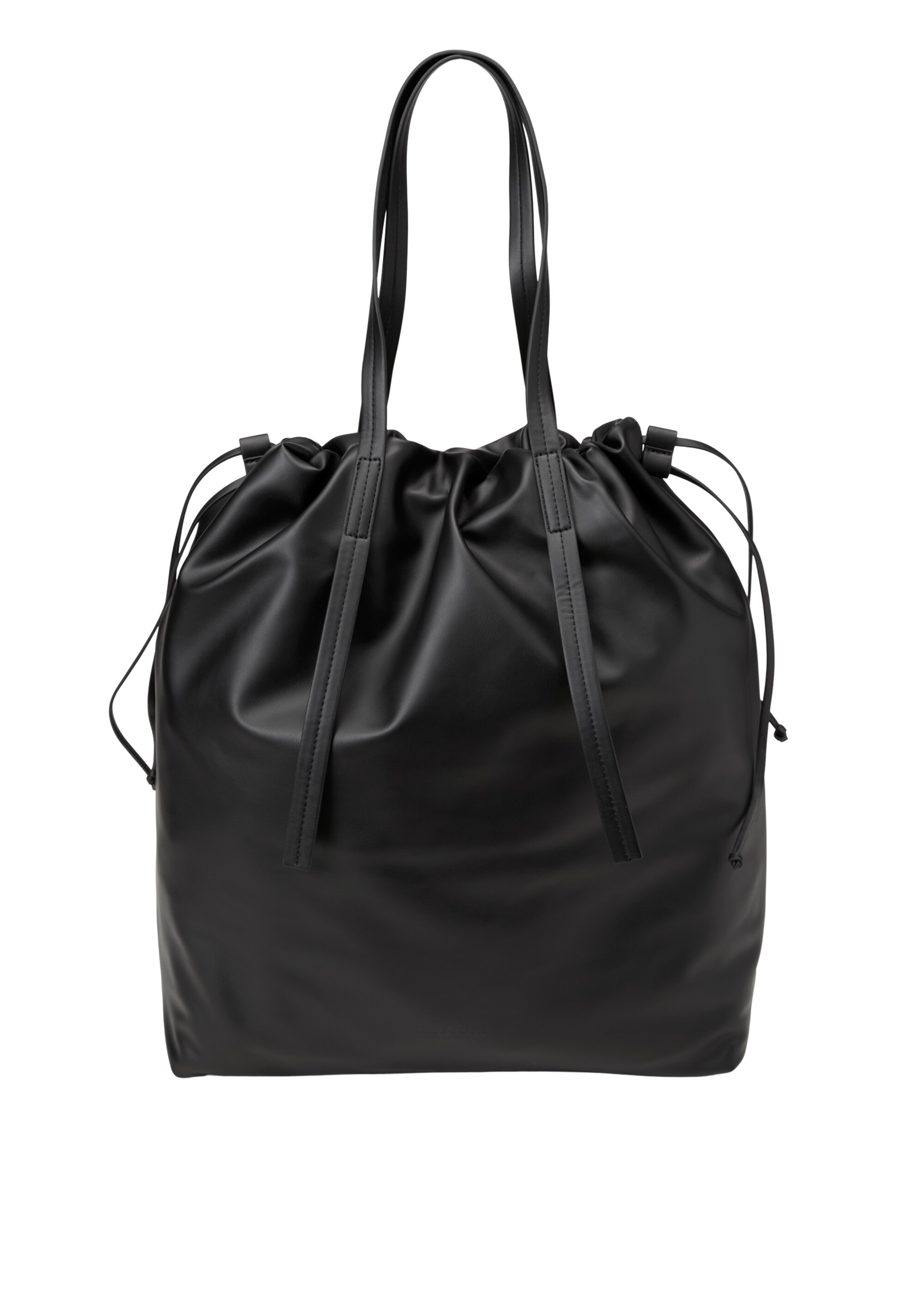 Shopper large aus einer Lederalternative aus recyceltem Polyester