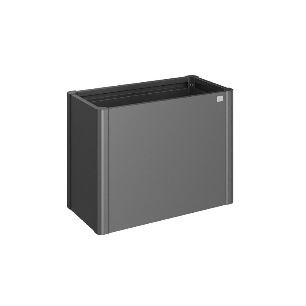 HØYBED BIOHORT METALLIC MØRK GRÅ B102XD53XH77 CM