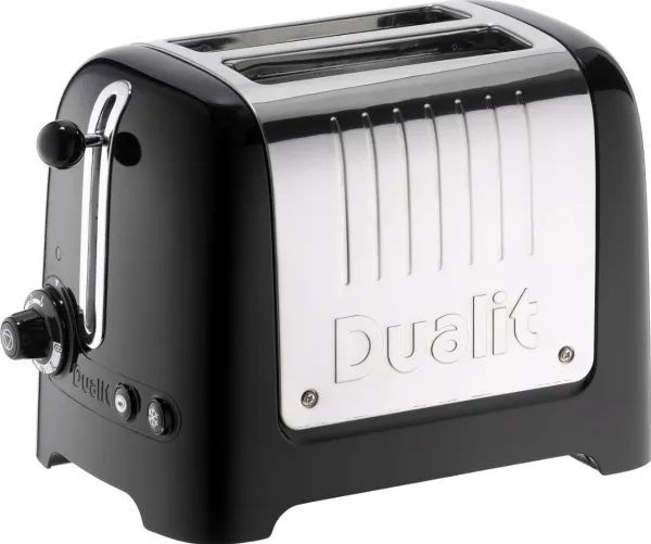 Dualit Lite 2S, 2 skive(r), Sort