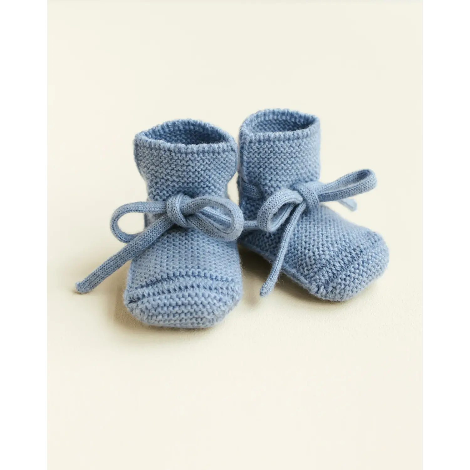 Hvid | Booties 9-15M | Light Blue