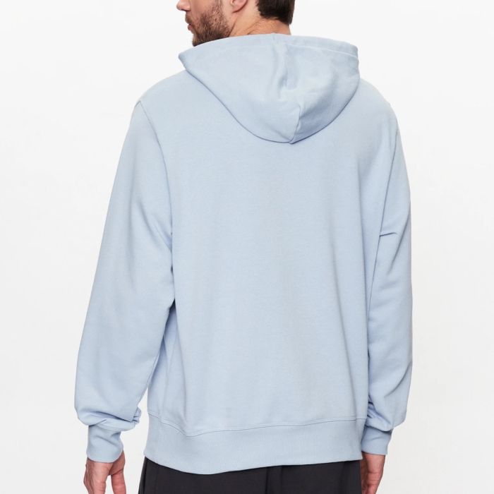 New Balance Herre Trøjer Essentials Stacked Logo Hoodie Blå