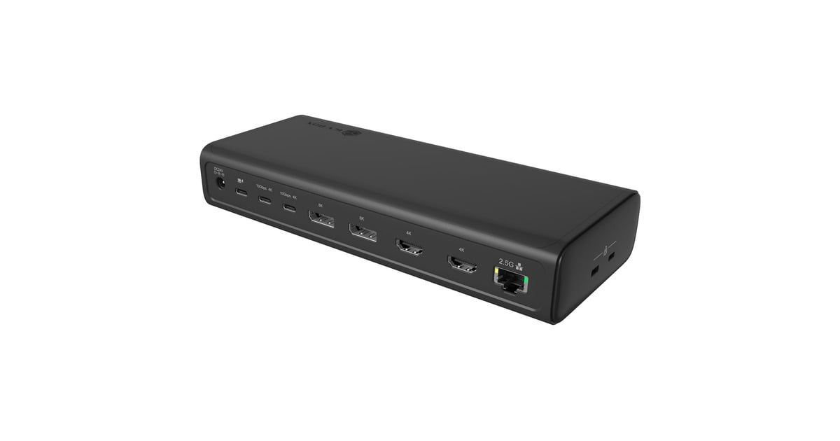 ICY BOXIB-DK7401-CU31 17-in-1 dockingstation  (Zwart)