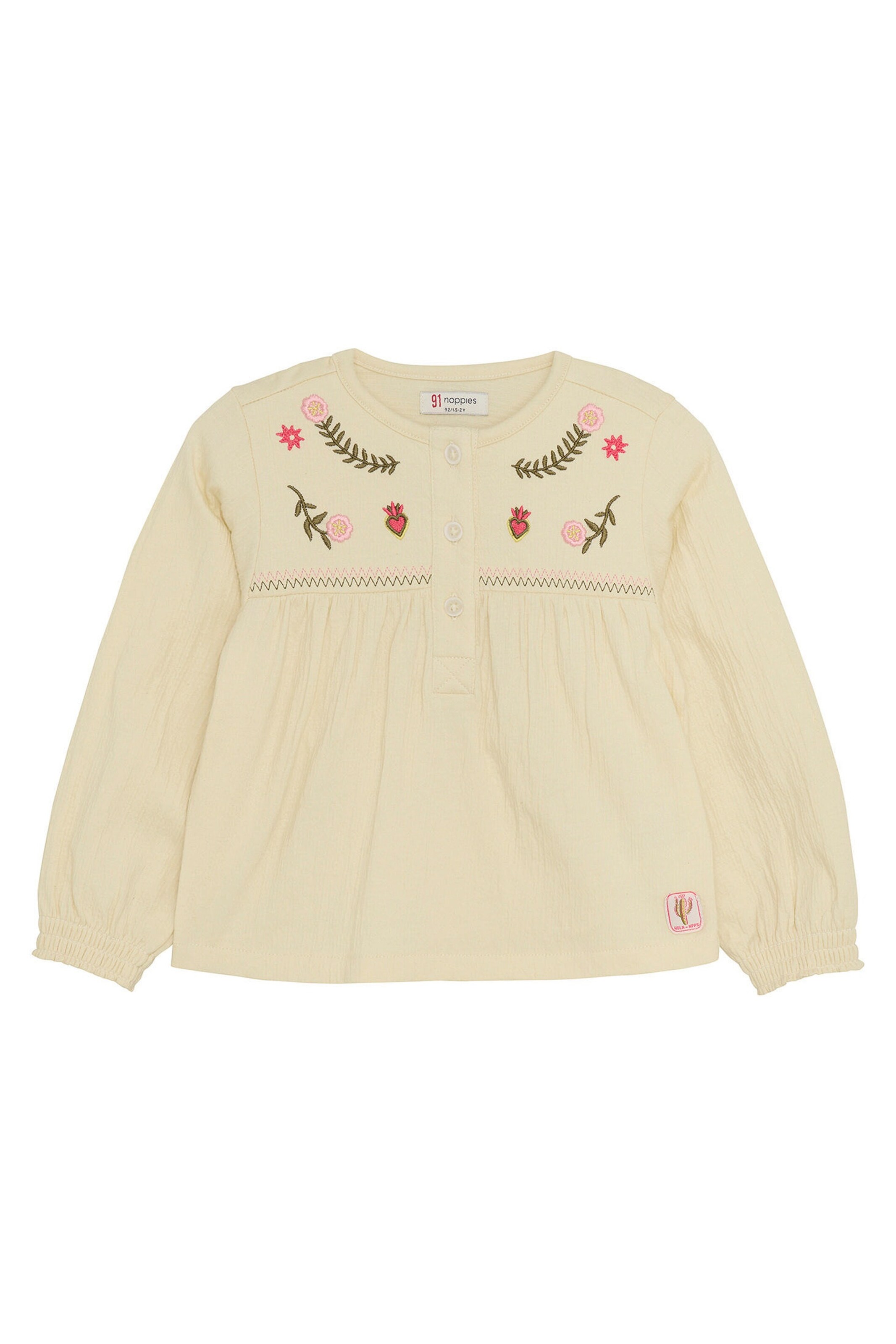 NOPPIES KIDS Langarmshirt Neodesha Fog