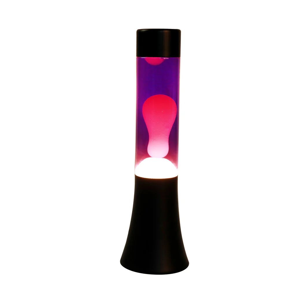 I-Total  Lavalampe, lilla/pink - H30 cm