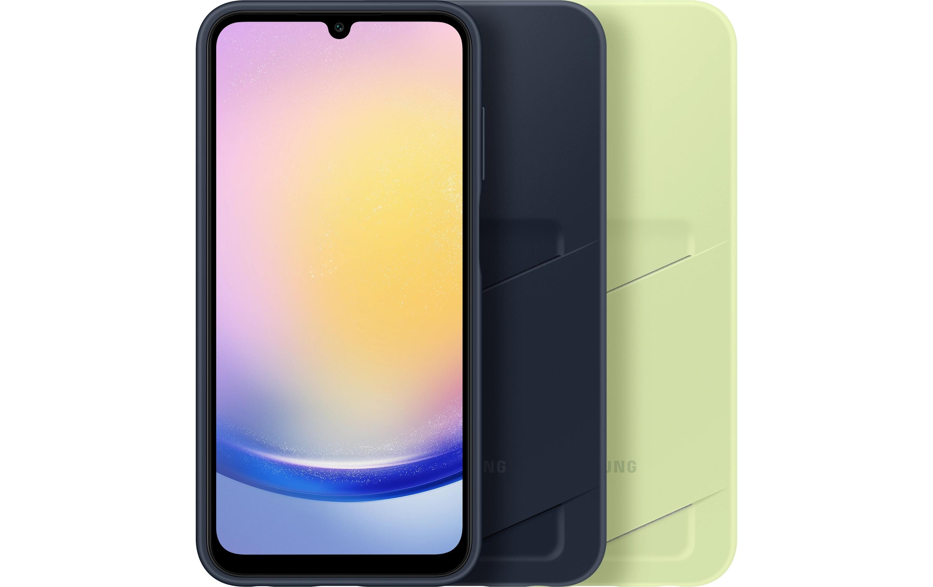 Back Cover Card Slot Galaxy A25 5G GrünSchlanke Schutzhülle mit Kartenfach für das Samsung Galaxy A25 5G