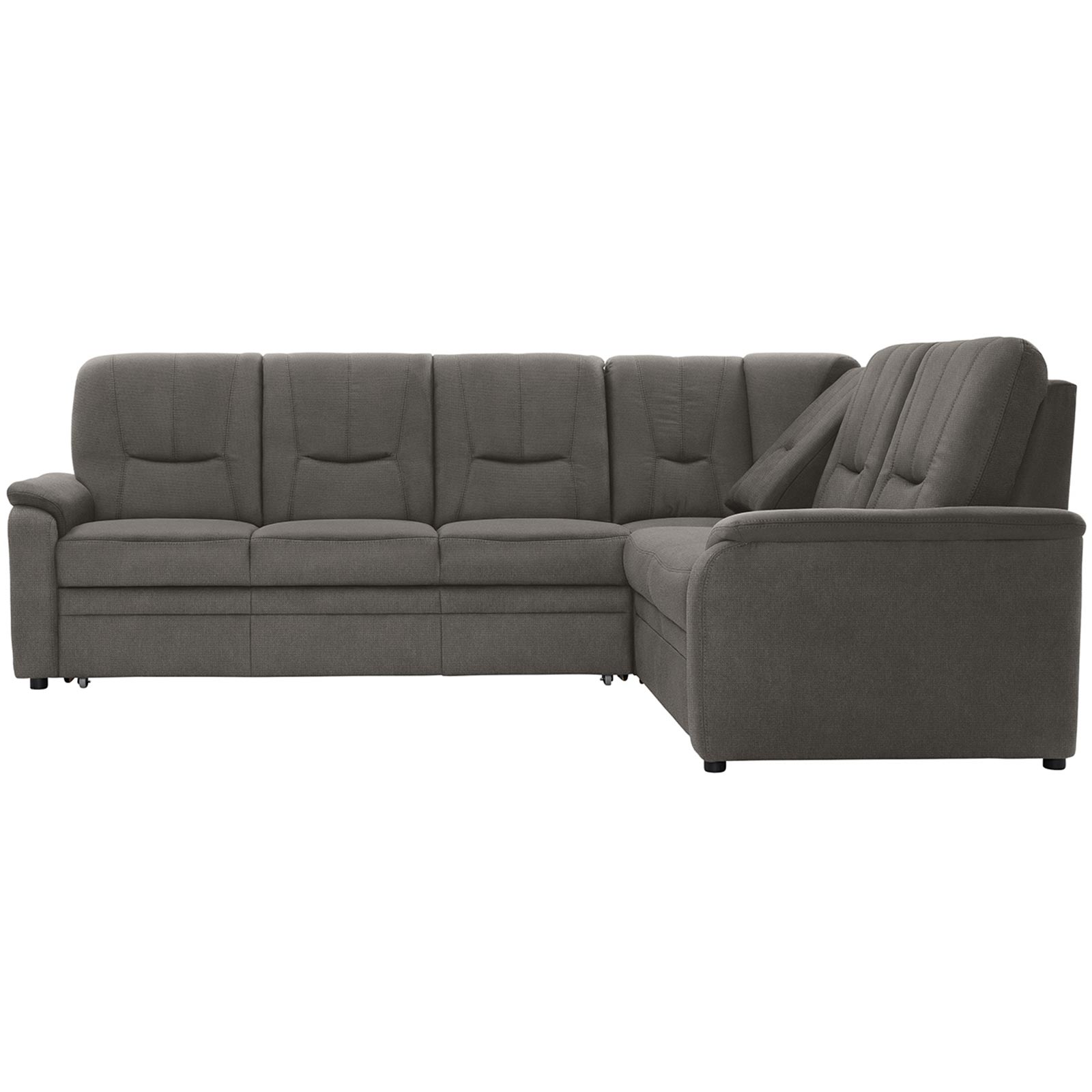 polsterpower Ecksofa - Belle grey - Basismodell - rechts