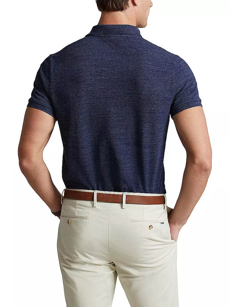 POLO RALPH LAUREN Poloshirt Custom-Slim-Fit blau