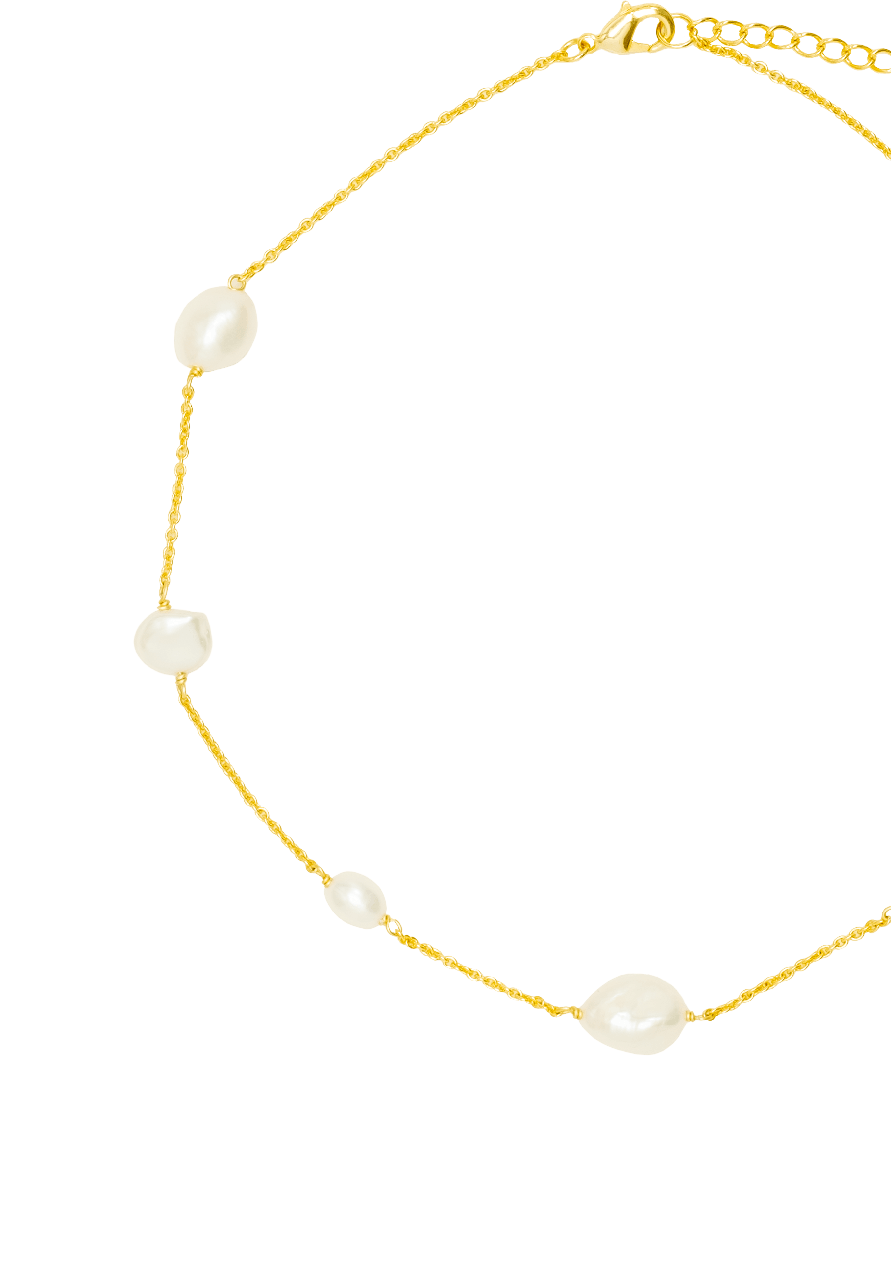 HIGH PRIESTESS - Collier choker perles | Blanc