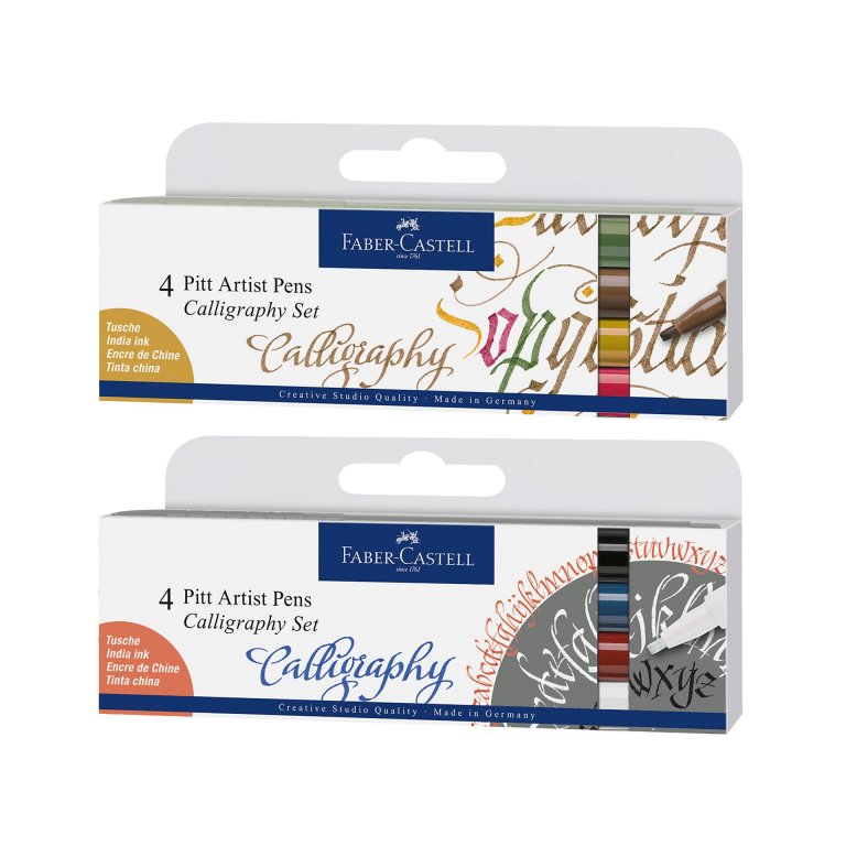 Faber-Castell Pitt Artist Pen C, 4er-Set