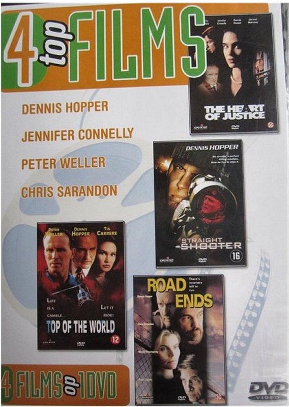 Basic Dvd 4 top films the haert of justice/straight shooter/top of the world/roa