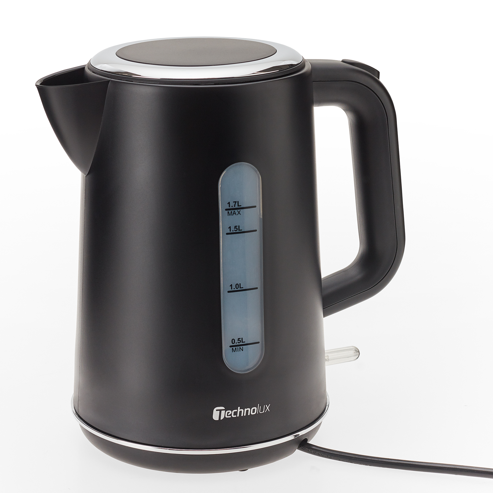 TECHNOLUX Wasserkocher - schwarz - 1,7 Liter