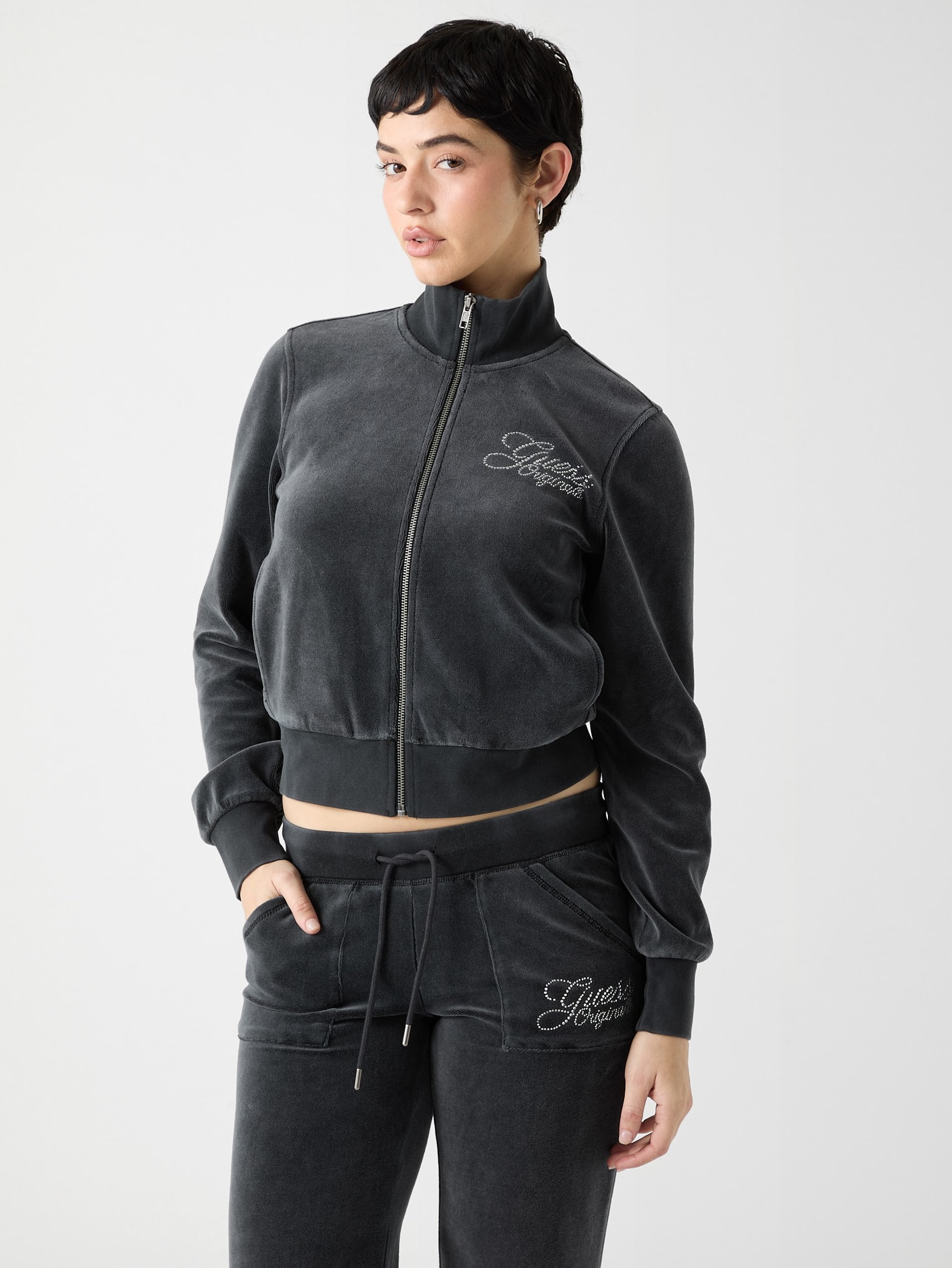 Jaqueta de veludo ecológico GUESS Originals