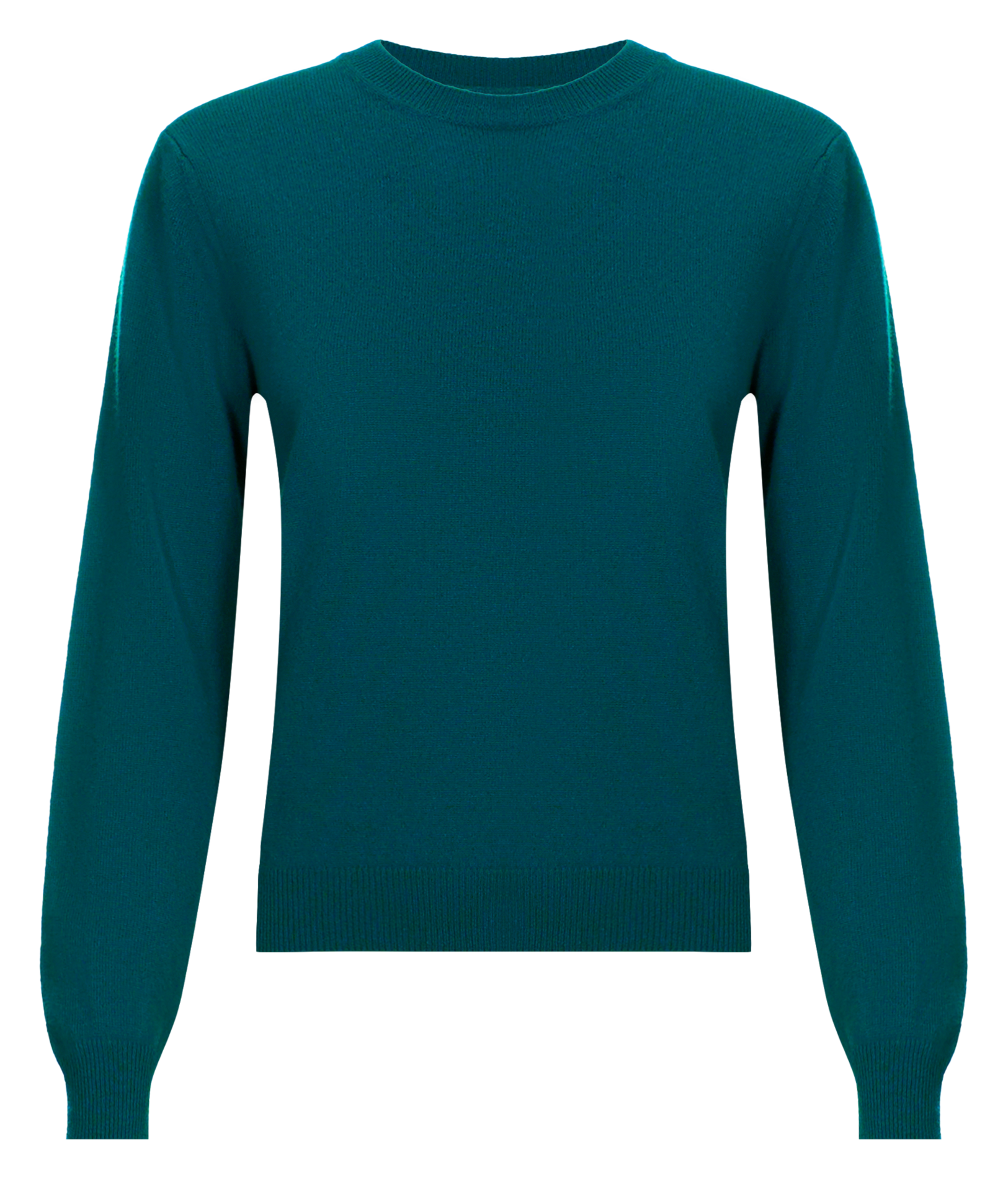 QIRIA - Pull droit en cachemire | Vert