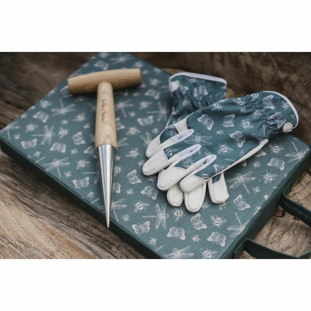 Gants de jardinage rembourrés avec motifs prenium insectes - taille m