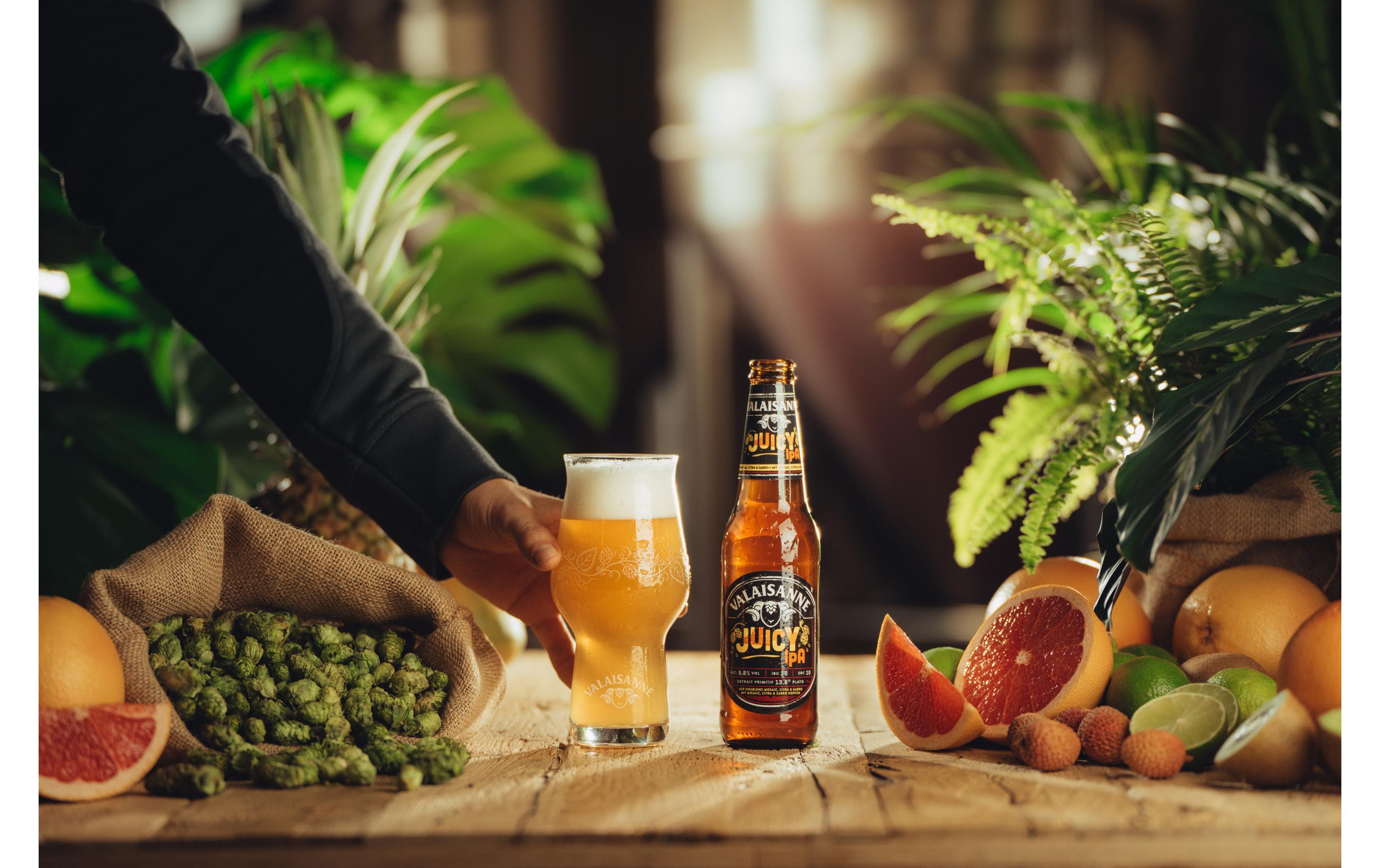 Bier Juicy IPA 4 x 0.33 lKaltgehopftes, trübes India Pale Ale