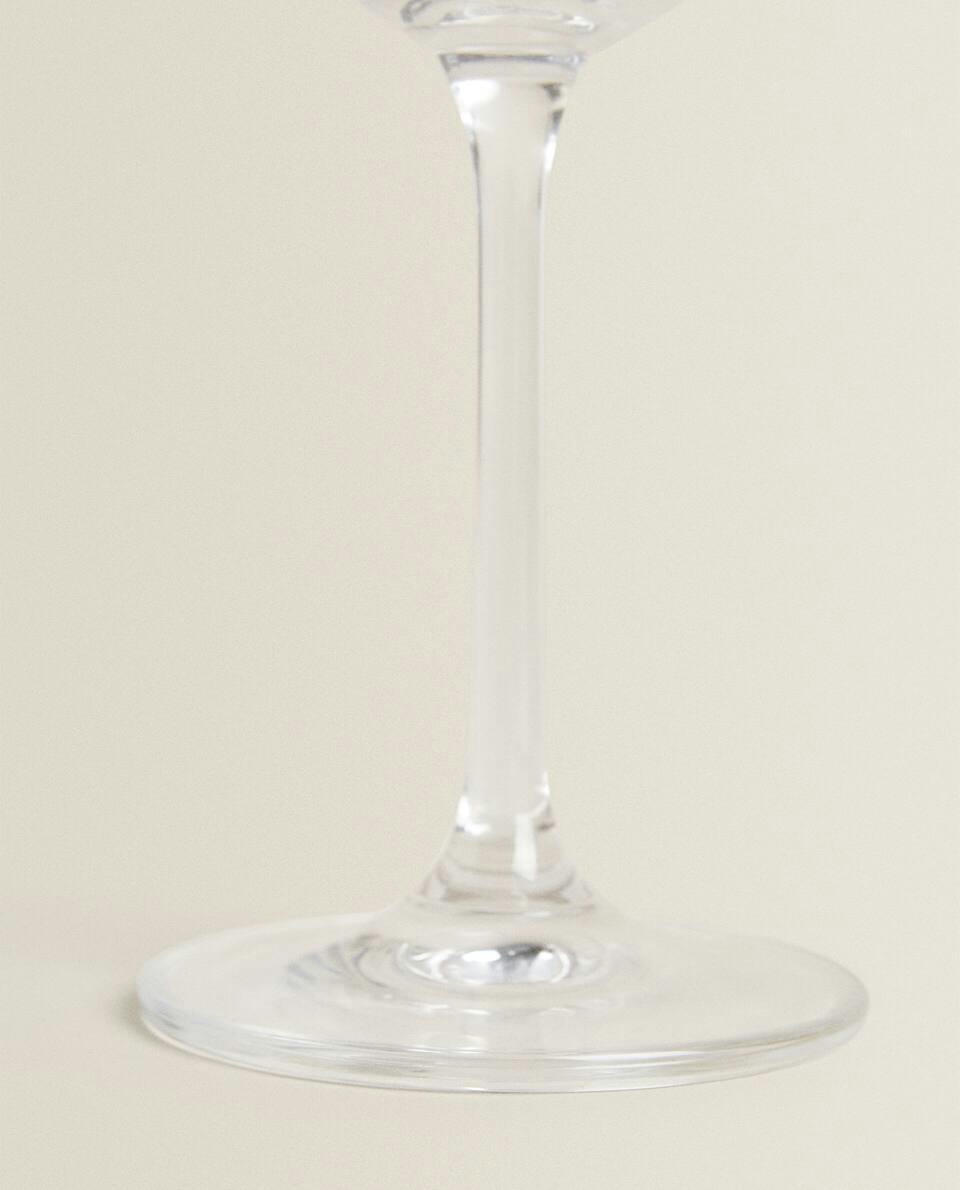 TAÇA DE VINHO DE CRISTAL ELEVADO