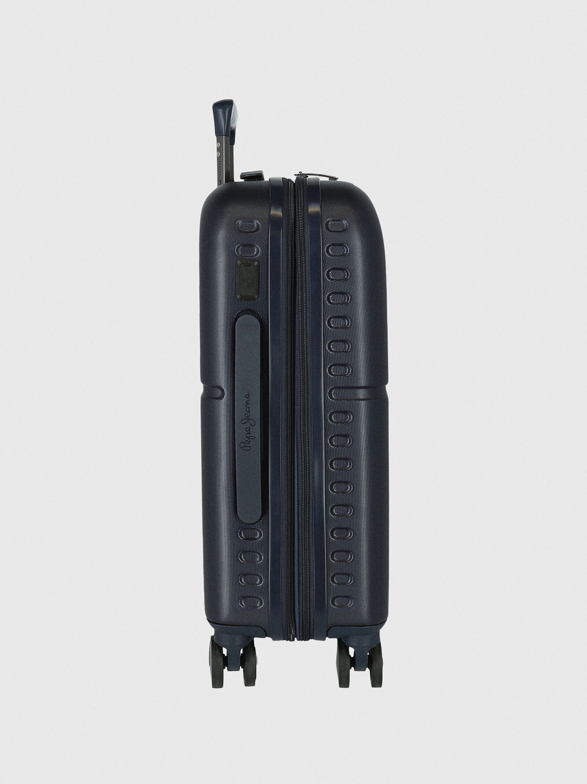 Mala de viagem com rodinhas de 55 cm em ABS - azul-marinho, tamanho único