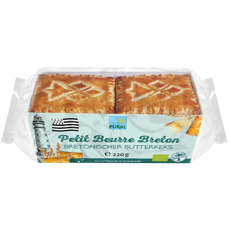 PURAL Bretonischer Butterkeks<br>220 g, Karton