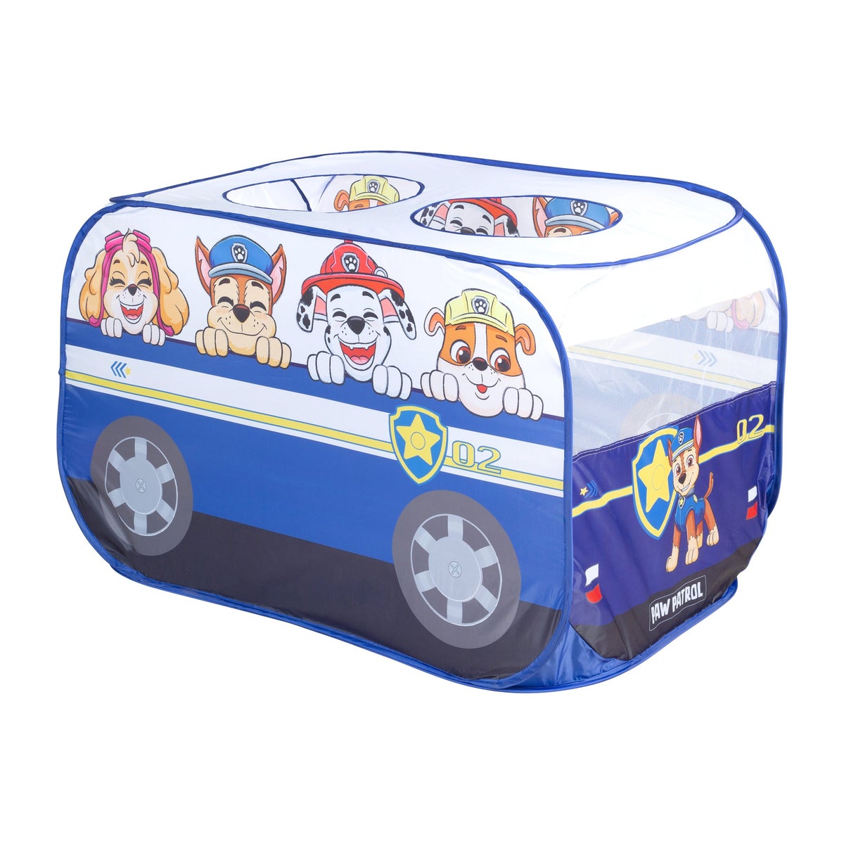 ROBA Pop Up Play Bus Paw Patrol - kindertent in autovorm, binnen & buiten