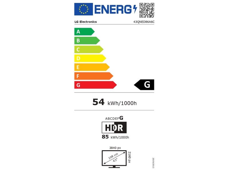 LG TV 43QNED86A6C 43