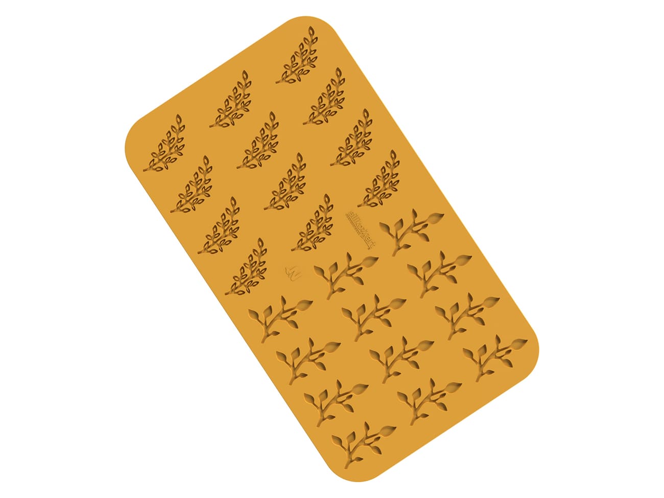 Moule silicone Naturae - 24 branches Eden - 47 x 27 cm - Silikomart