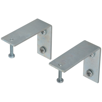 Intensions 4 cm wandsteun gordijnrail Basic 2 stuks
