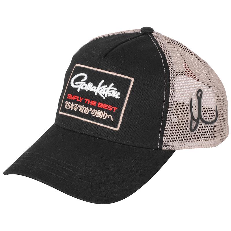 Casquette Homme Gamakatsu Trucker Mesh - Noir