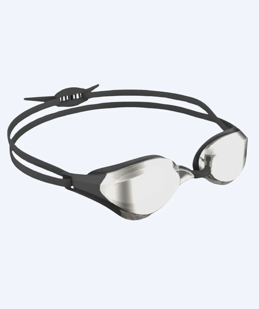 Watery Elite svømmebrille - Rattle Pro Mirror - Sort/sølv