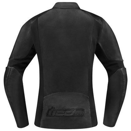 Blouson Icon OVERLORD LEATHER - Noir