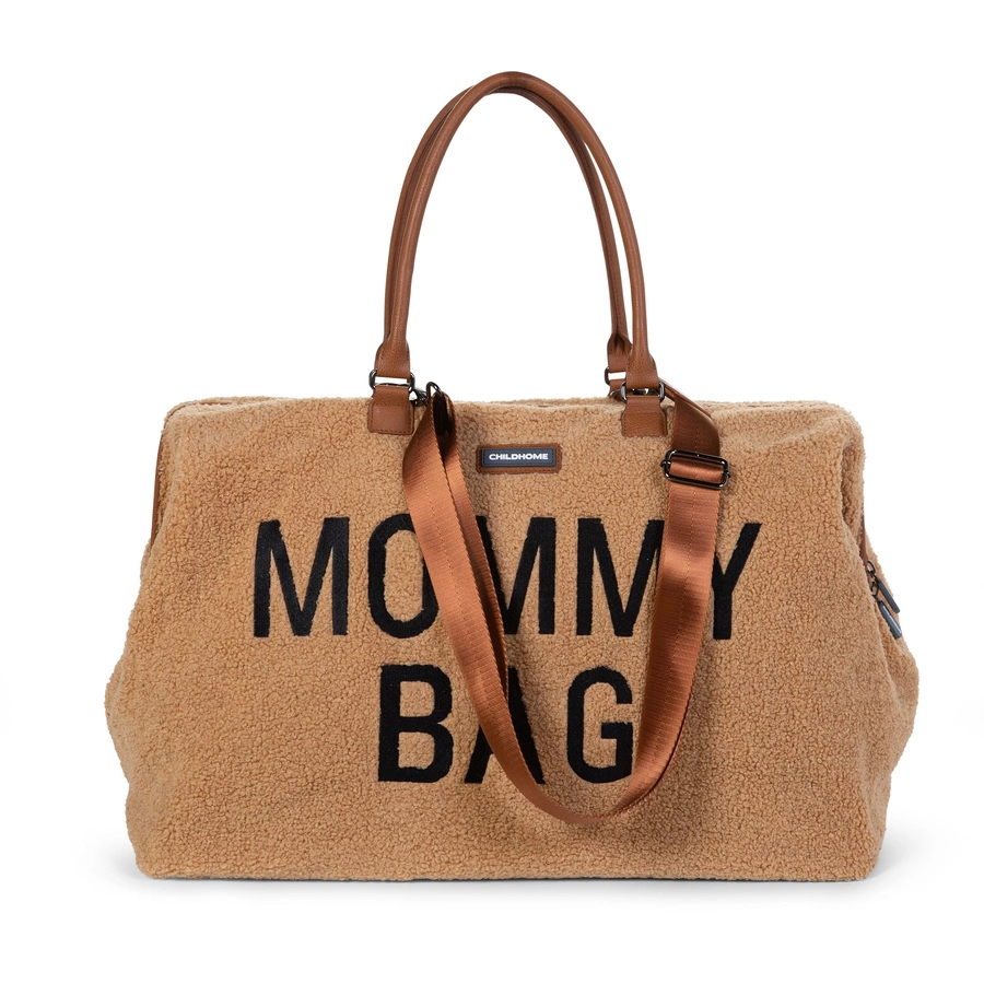 CHILDHOME Mommy Bag Teddy beige