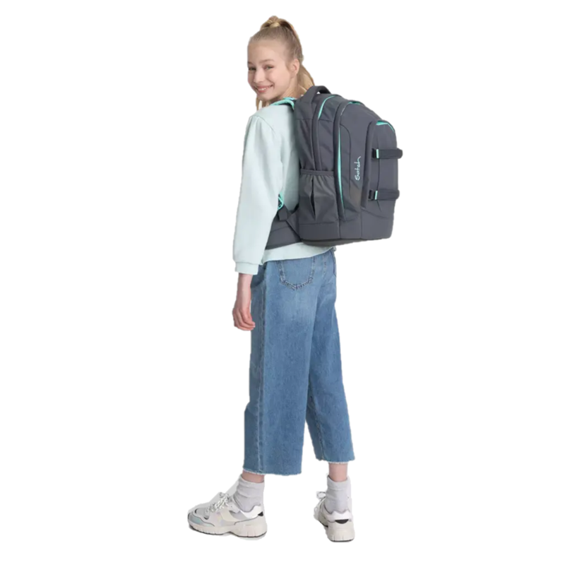 Satch<br>Skoletaske Pack Mint Phantom