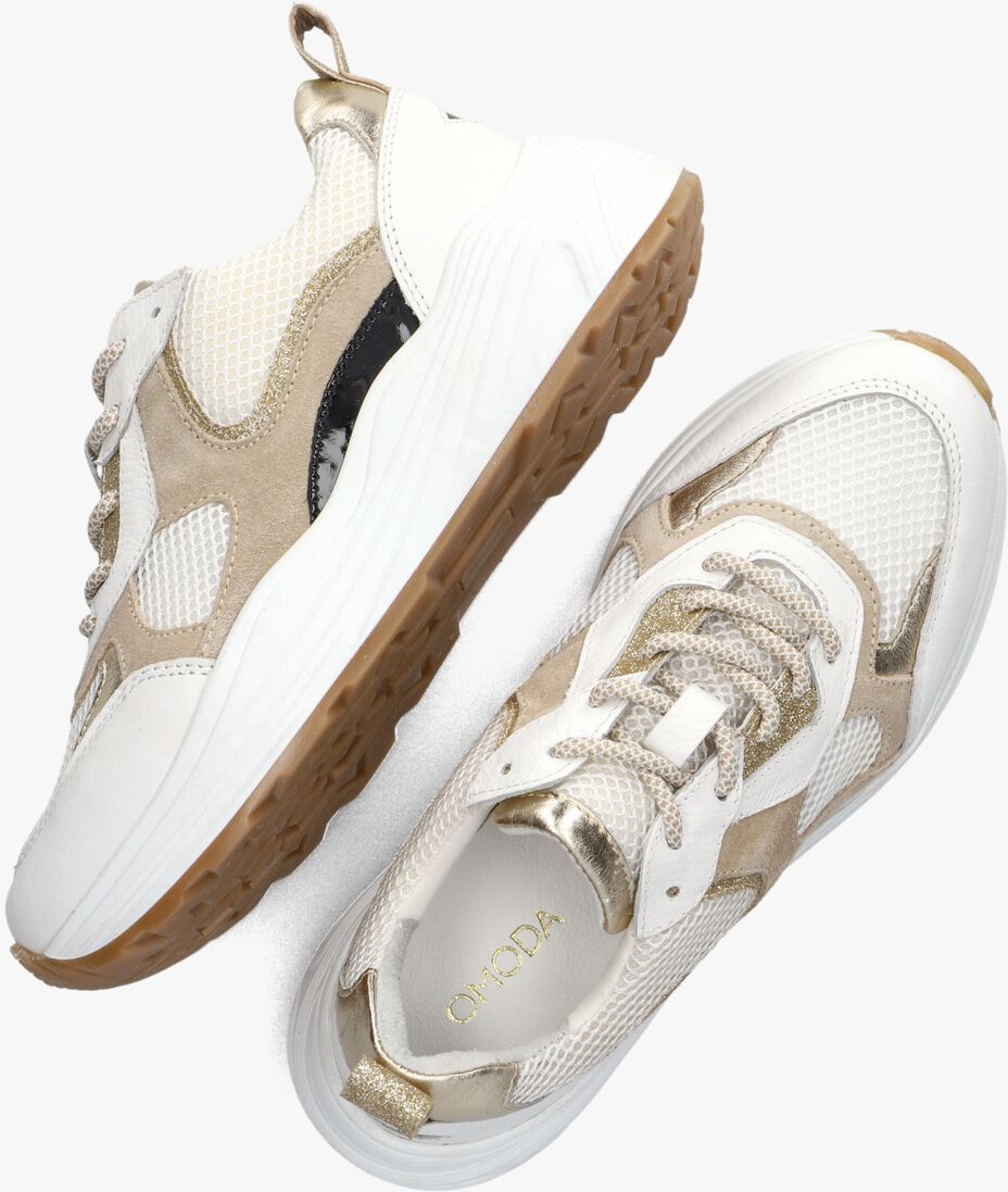 OMODA witte omoda lage sneakers triangle