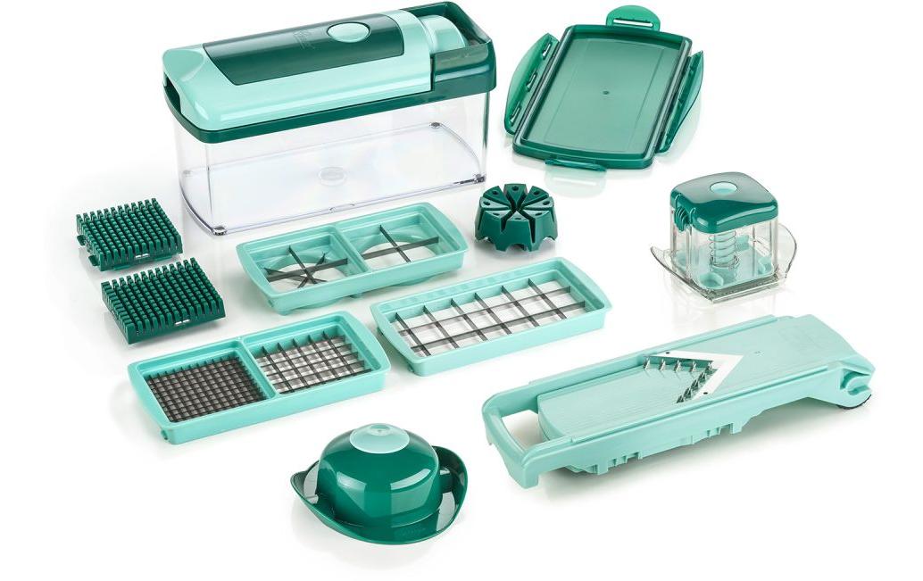 Gemüseschneider Nicer Dicer Fusion + Slicer + Julietti 16tlgNicer Dicer ist das innovative Schneidgerät