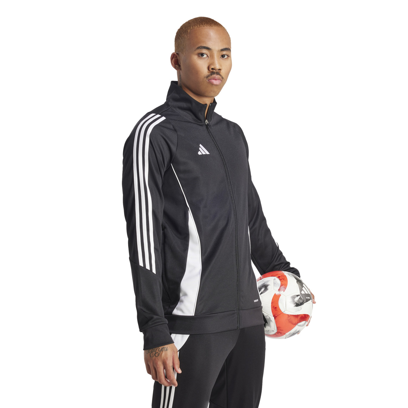 Adidas Tiro 24 Trainingsjack Zwart Wit