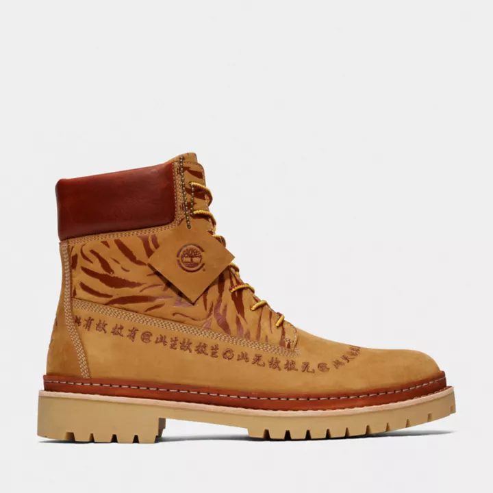 6-inch Boot Timberloop Future73 Timberland x CLOT pour homme en jaune